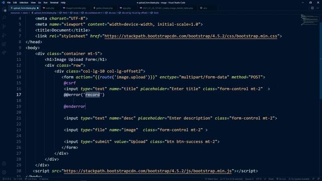 Laravel 8 Form Validation