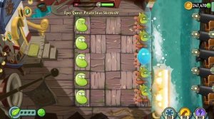 Plants vs. Zombies 2 | Epic Quest: Pirate Seas Skirmish - Step 4