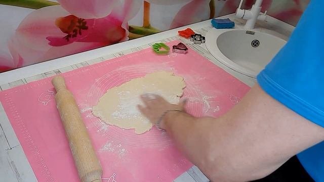 Творожное печенье