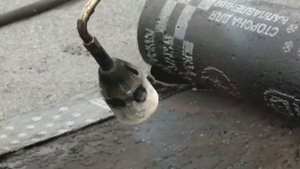 Ремонт крыши гаража зимой