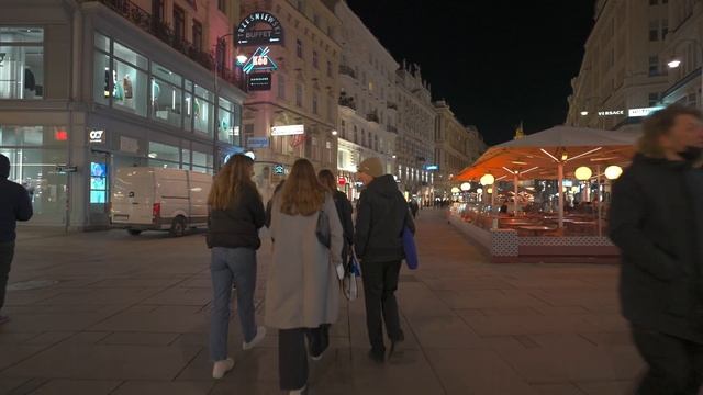 Vienna, Austria ?? Best Quality Night Walk, March 2022 - 4K-HDR Walking Tour (▶33min) смотреть онлайн