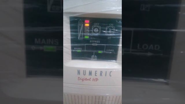 Numeric online UPS fault known by display indicators. смотреть онлайн