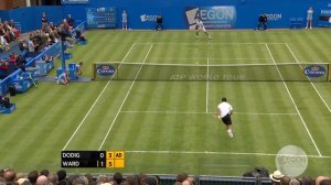 Ivan Dodig v James Ward at the Aegon Championships