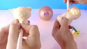 ТРИ МАРКЕРА СКВИШИ ЧЕЛЛЕНДЖ! Three Marker Squishy #SWITCH UP Challenge + LOL Surprise  MC Hammy
