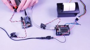 Урок 40. Дешифратор азбуки Морзе с выводом на принтер, дисплей и последовательный порт