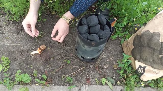 Подарок сына.Собираем гриль.Что будем готовить? смотреть онлайн