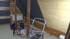 Самая дешевая отделка стен ! Первая стена готова )