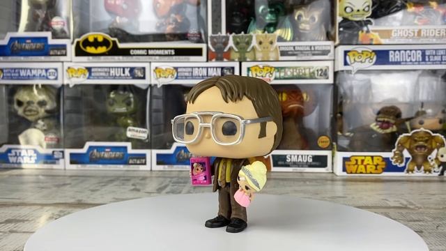 Обзор Дуайт Шрут с куклой сериал Офис Фанко ПОП. Review Funko POP Dwight Schrute 1009 The Office. смотреть онлайн
