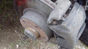 Опель омега б замена тормозных дисков.