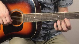 Кузнечик на гитаре разбор