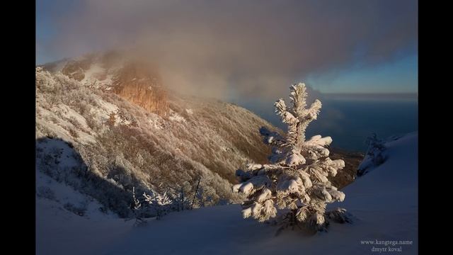 Просветление в Пейзажах... Зима в Крымских горах над Симеизом и Алупкой 2017-2023 смотреть онлайн