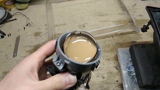 Тюнинг фар на Ford F350 установка светодиодных Bi Led линз и ПТФ смотреть онлайн