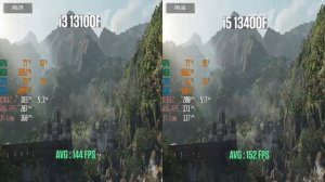 i3 13100F vs i5 13400F - RTX 3060 Ti GDDR6X - Test in 23 Games at 1080p - FPS Test Benchmark