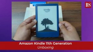 Amazon Kindle: Unboxing 11th generation model with 6-inch e-ink screen