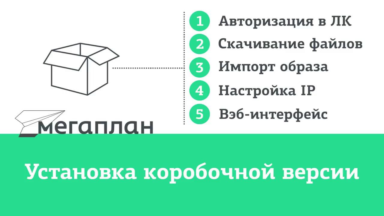 Инструкция по установке коробочной версии Мегаплана