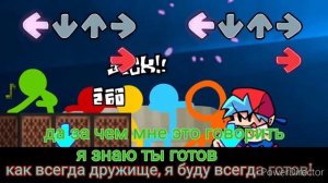 stickin to it | перевод песни зелёного стикмена из анимаций алана.