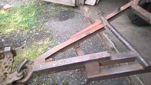 Трактор ЮМЗ 6 КЛ  Модернизация прицепа 2 ПТС 4