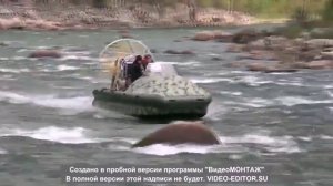 Аэролодка ПИРАНЬЯ 6К в действии