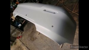 Toyota Allion 240 Востановление обвесов и заднего бампера.