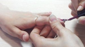 Эксперимент гель-лак и обычный лак.