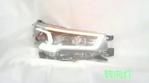 Toyota hilux Revo Rocco rogue 2.4 2.8 LED projector headlamp headlight head lamp light 2015 - 2020