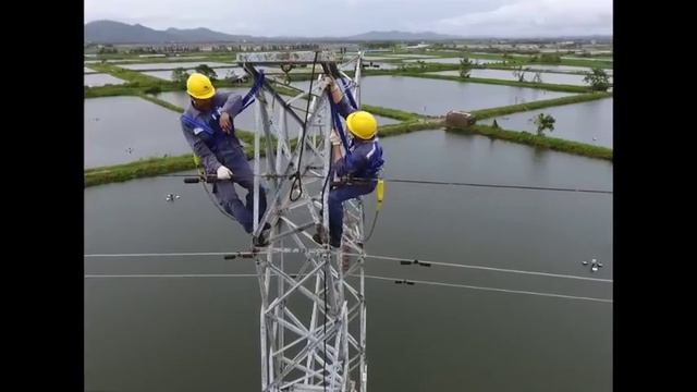 Работы на ЛЭП 110 кВ смотреть онлайн