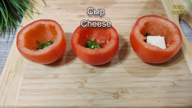 Просто положить яйцо в помидор? Рецепт вкусного завтрака #59 смотреть онлайн