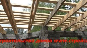 Дом из Арболита. Меж этажное перекрытие