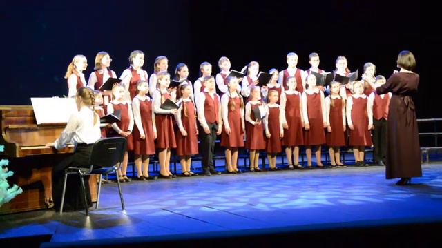 Хор "Камертон" - Контата "Рождество", часть 5 смотреть онлайн