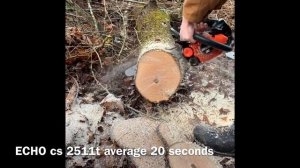 Stihl ms 194t vs Echo cs 2511t