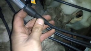 троит двигатель, замена крышки трамблера и вв проводов опель омега а C20NE