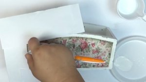 Decoupage romantyczne pudełko z różami DIY tutorial