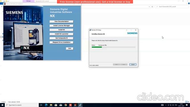 Siemens NX - 2023 Installation (For Node-locked license)