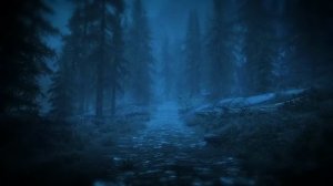 Skyrim - Night Rain Ambiance 🌃
