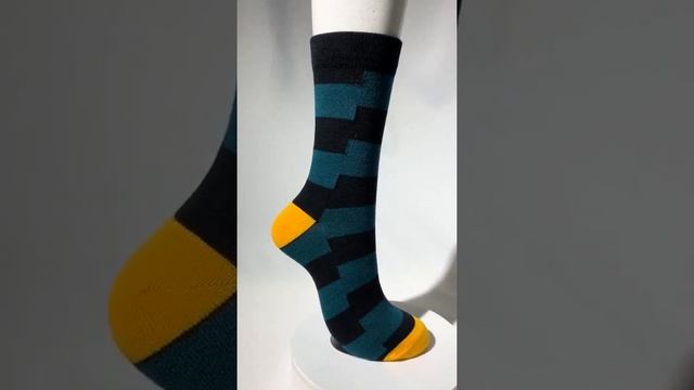 Custom jacquard socks