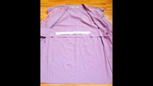 Как сшить из старой рубашки платье для девочки. How to sew a dress for a girl from an old shirt