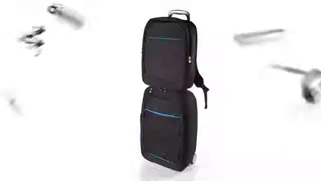 Чемодан на двух колесиках и рюкзак для ноутбука Milano смотреть онлайн