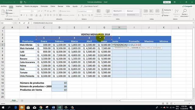 S7 1 Formulas Estadísticas de Excel смотреть онлайн