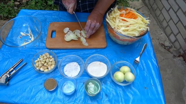 Кабачки по-корейски