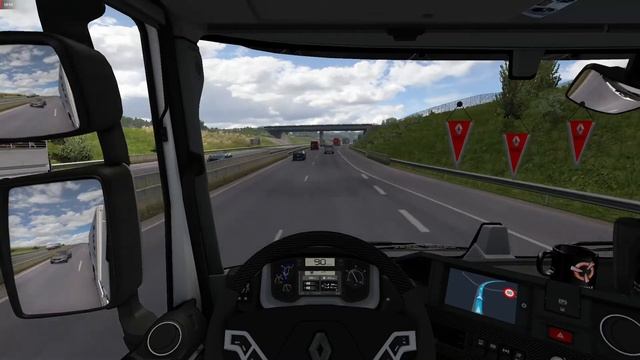 ETS 2 1.35 - ProMods 2.41 - Renault Range T 480 Comfort - Trip: Orléans - La Rochelle смотреть онлайн