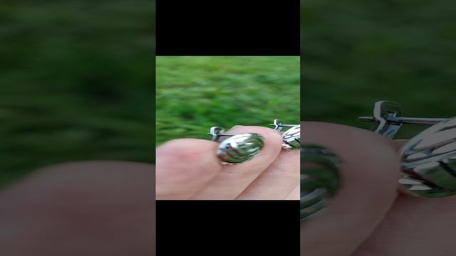 Серьги серебряные