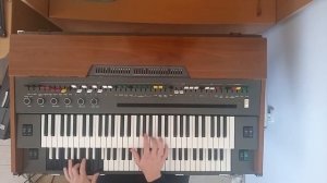 Yamaha YC-45D organ, demonstration