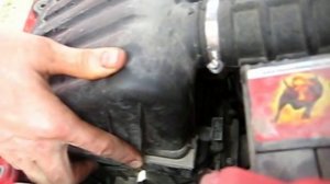 Деу Матиз // замена воздушного фильтра