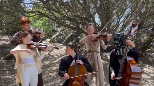 Star Wars Main Theme + Darth Vader Theme String Quartet/Quintet Family of 12 ⭐️ May the Fourth