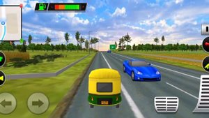Modern Tuk Tuk Auto Rickshaw ?? Gameplay 03 || Tuk Tuk Games || Flash Simulator