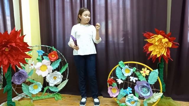 Рысбаева Риана, Басня "Две подруги" С.Михалков смотреть онлайн