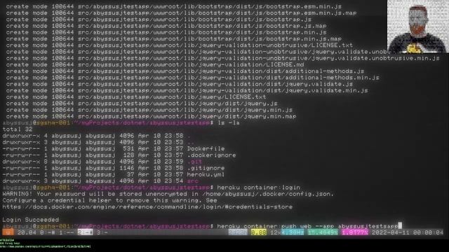 Deploy a Dotnet Razor Webapp to Heroku with Docker смотреть онлайн