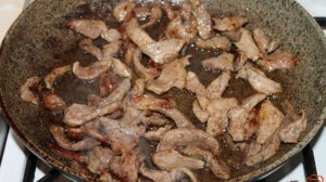 Свинина с овощами