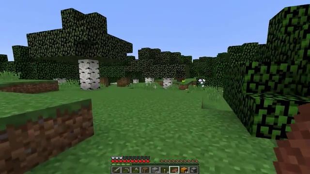 Прохождение Minecraft [1.8.1]: Часть 2 - Шахта, деревня, лес смотреть онлайн