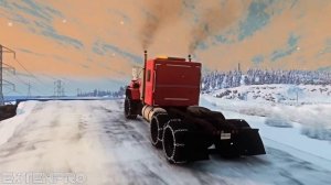 Cars VS Unfinished Ice Road - BeamNG drive